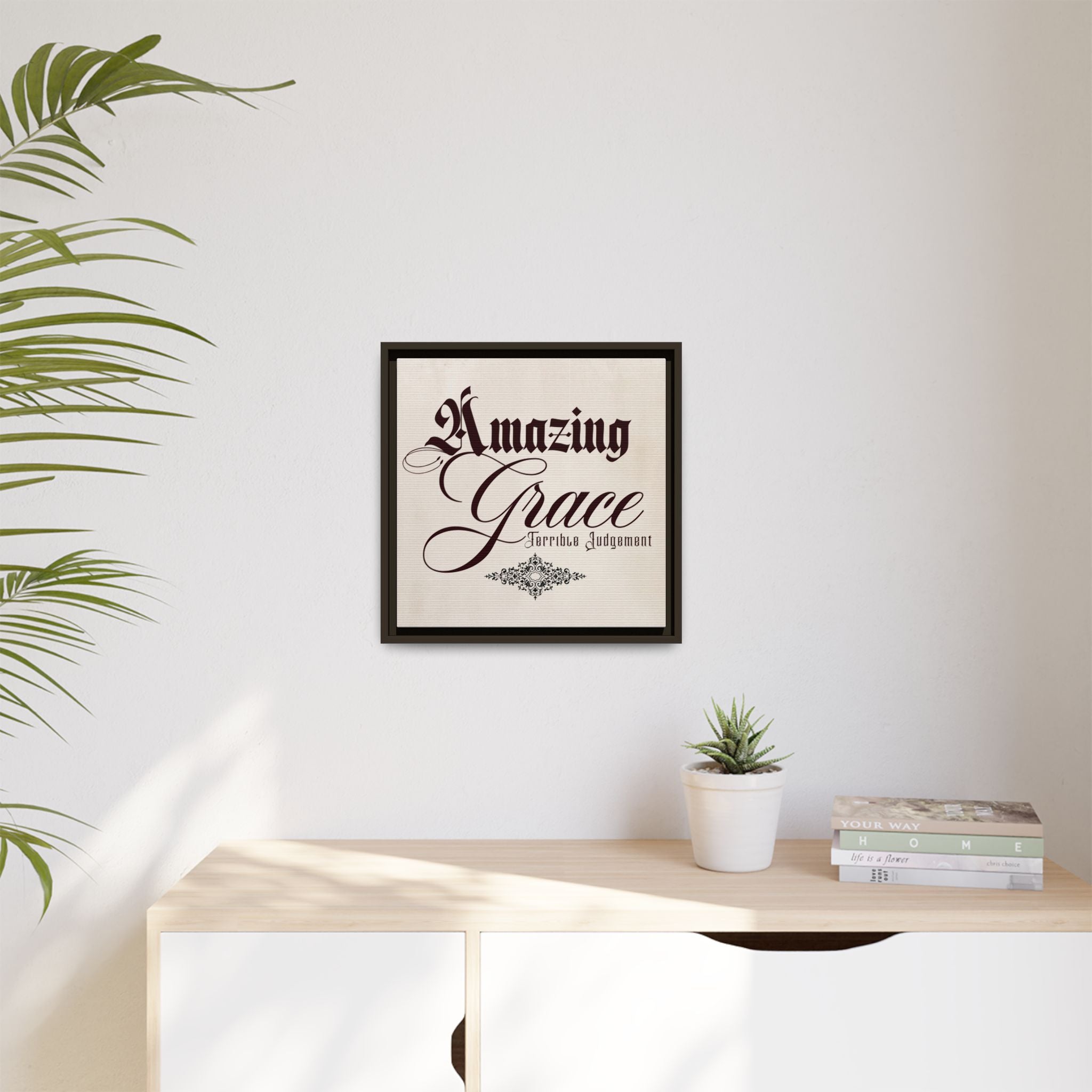 Amazing Grace™ — Framed Canvas Wall Art