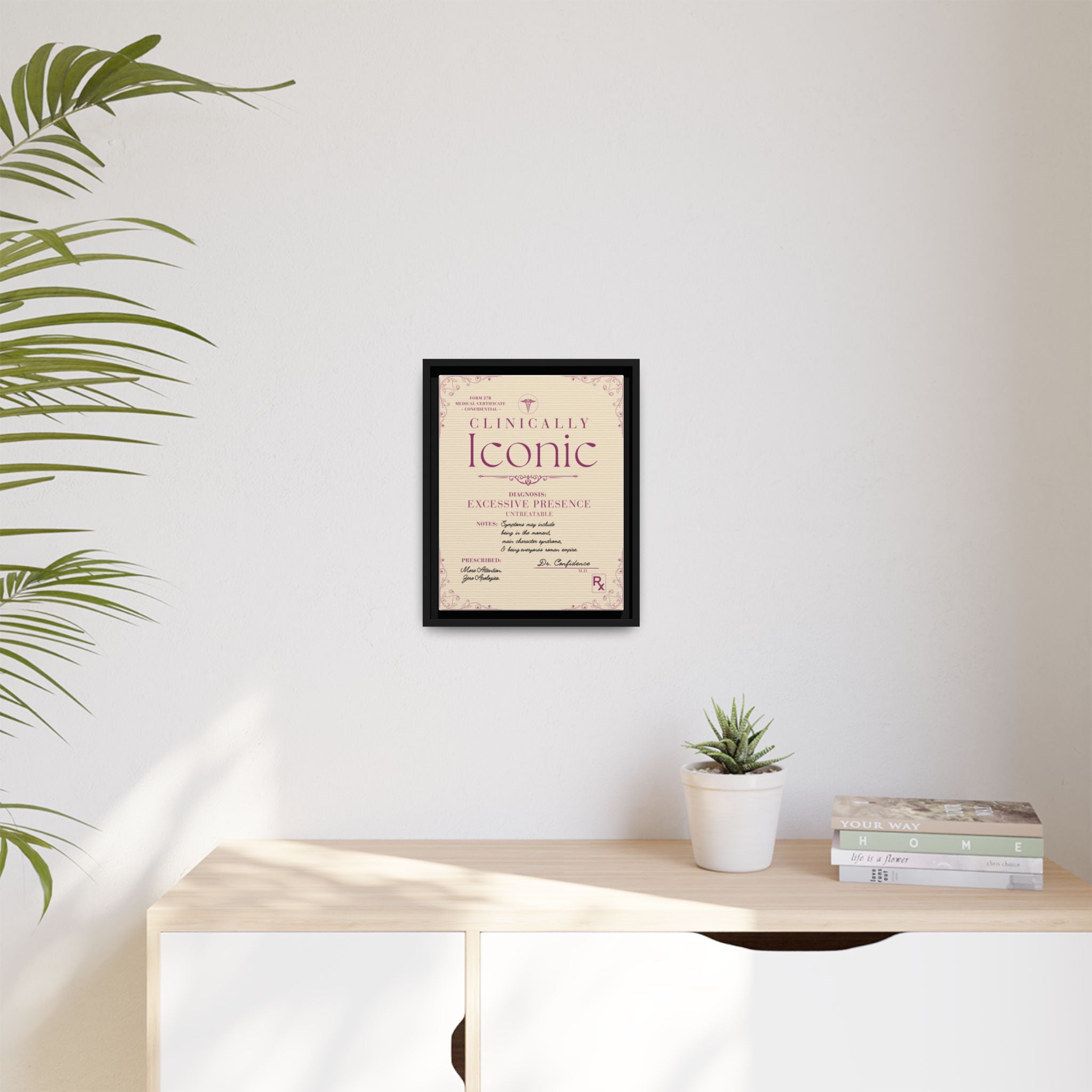 Clinically Iconic™ — Framed Wall Art