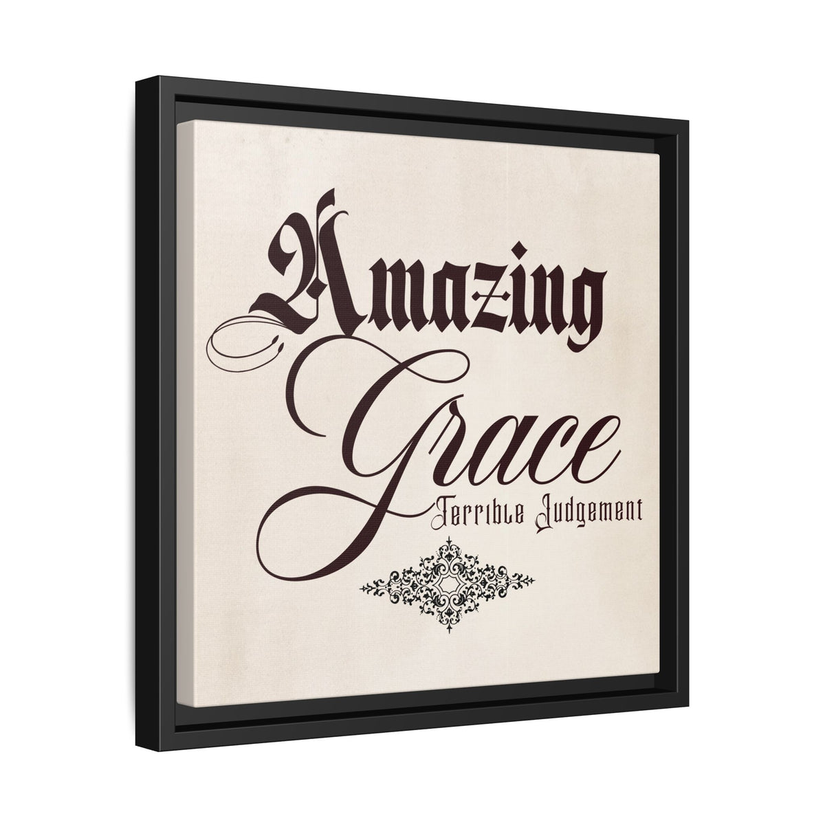 Amazing Grace™ — Framed Canvas Wall Art