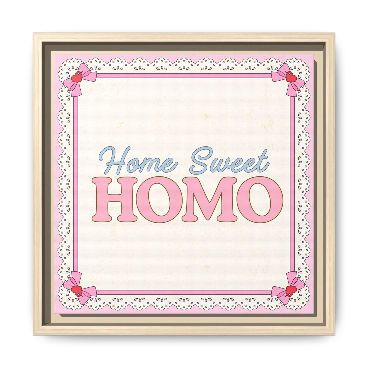 Home Sweet Homo™ — Framed Wall Art