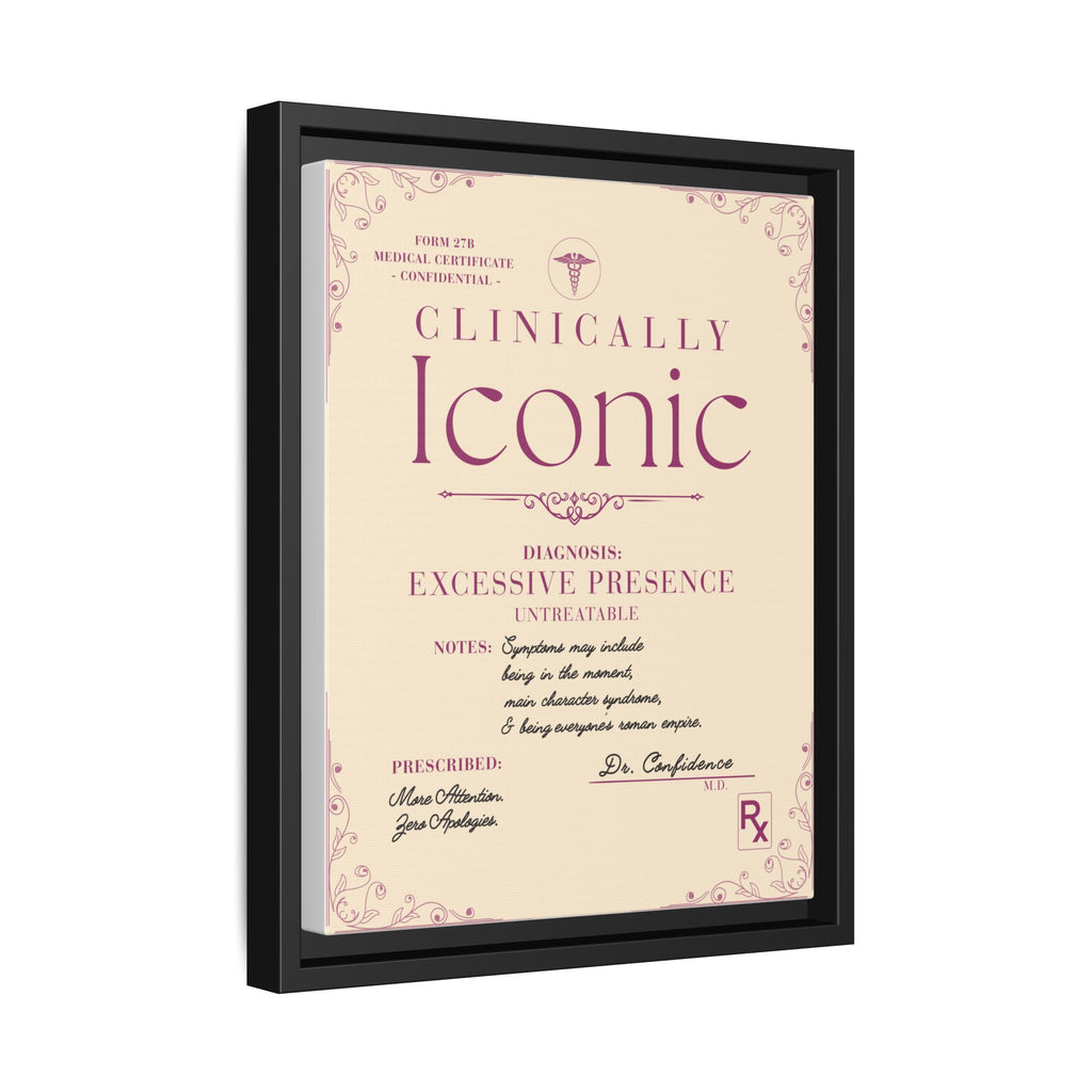 Clinically Iconic™ — Framed Wall Art
