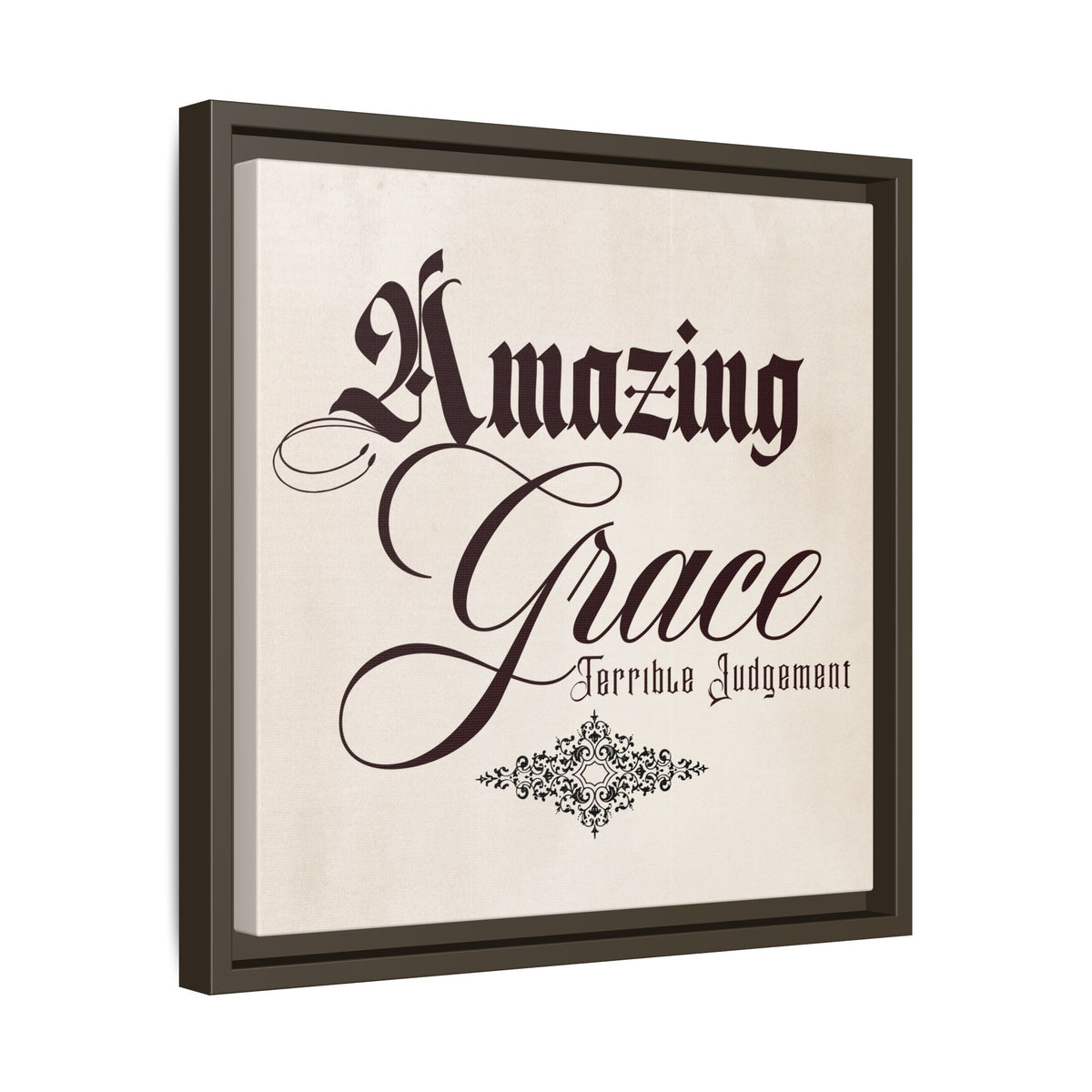 Amazing Grace™ — Framed Canvas Wall Art