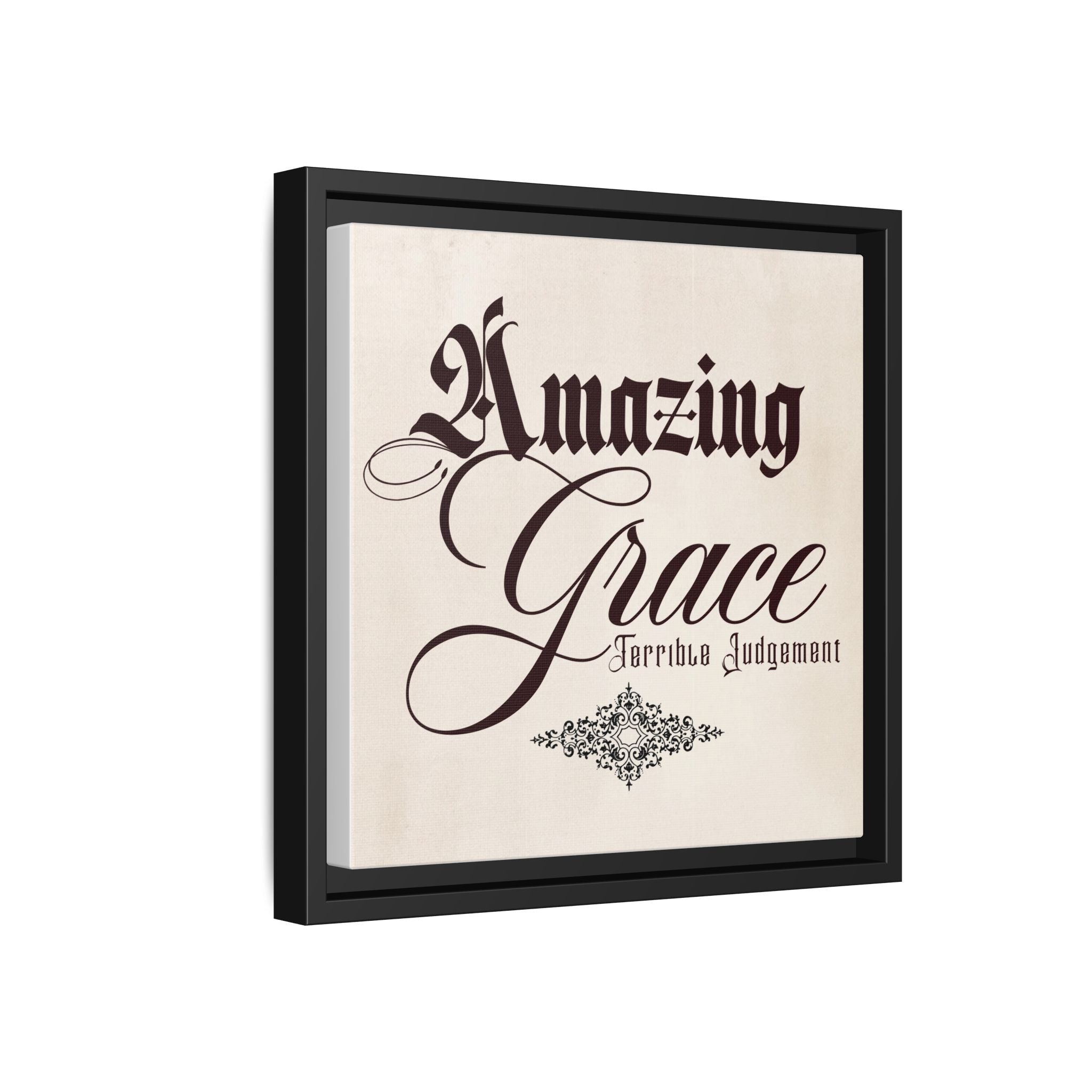 Amazing Grace™ — Framed Canvas Wall Art