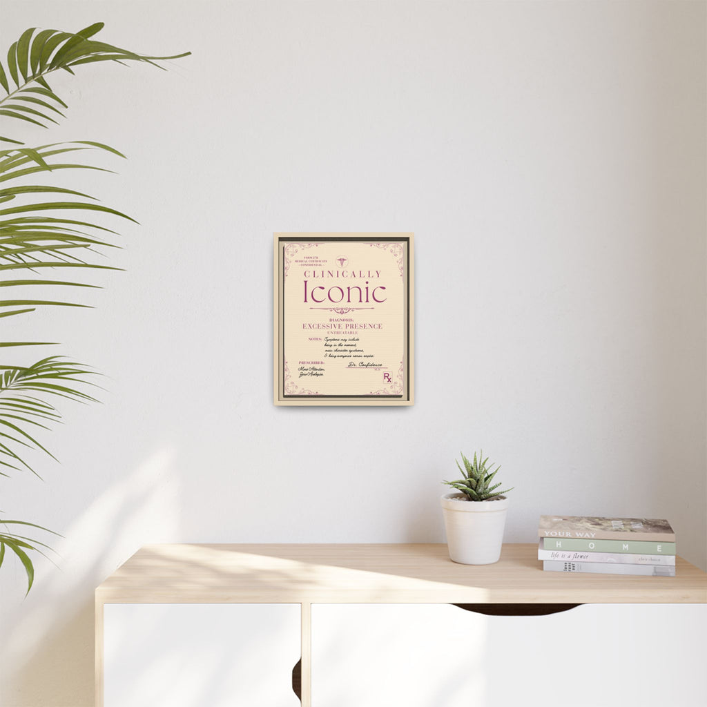 Clinically Iconic™ — Framed Wall Art