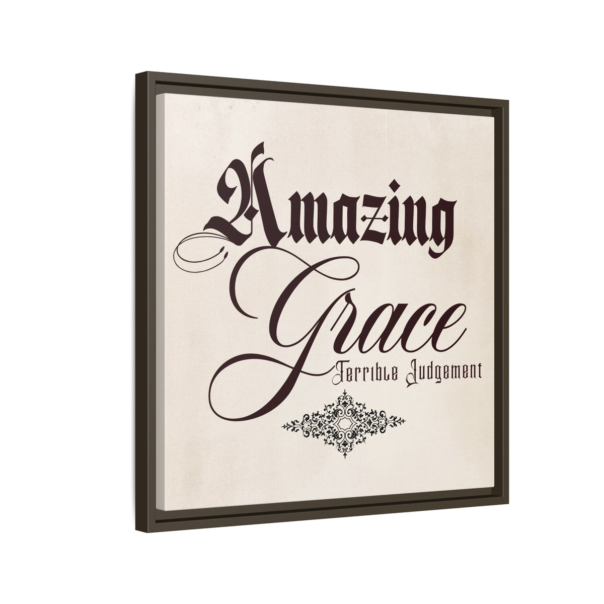 Amazing Grace™ — Framed Canvas Wall Art
