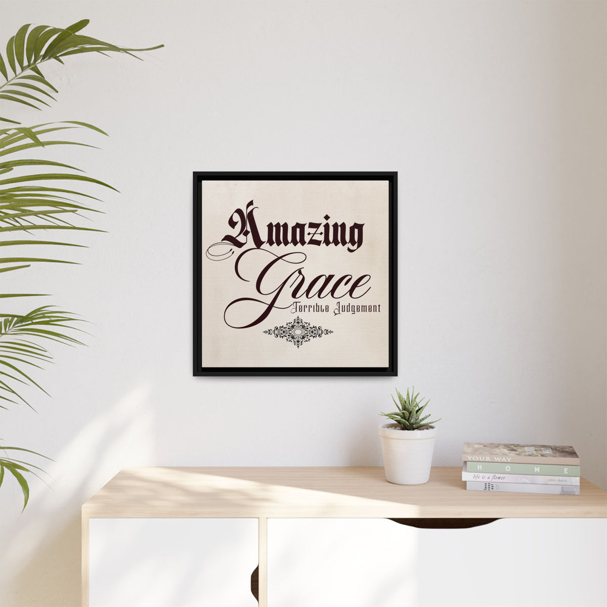 Amazing Grace™ — Framed Canvas Wall Art