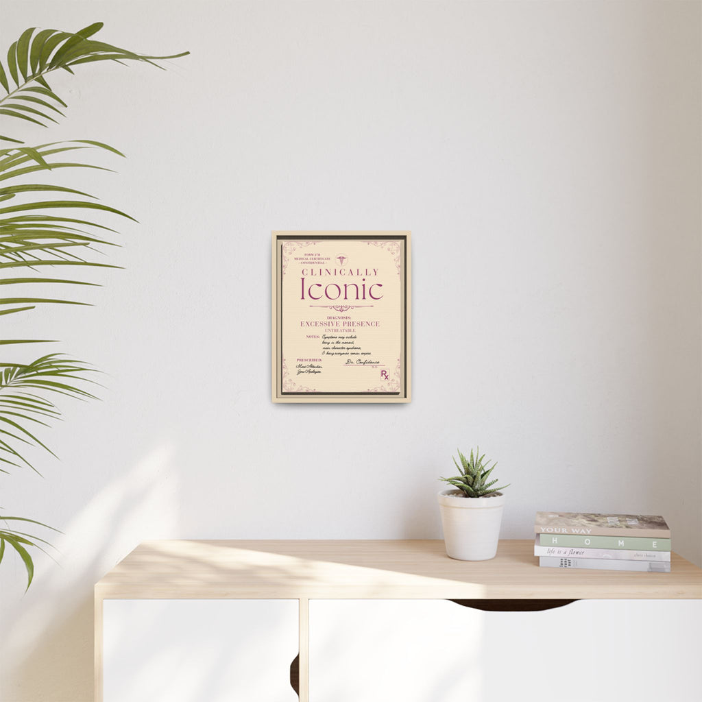 Clinically Iconic™ — Framed Wall Art
