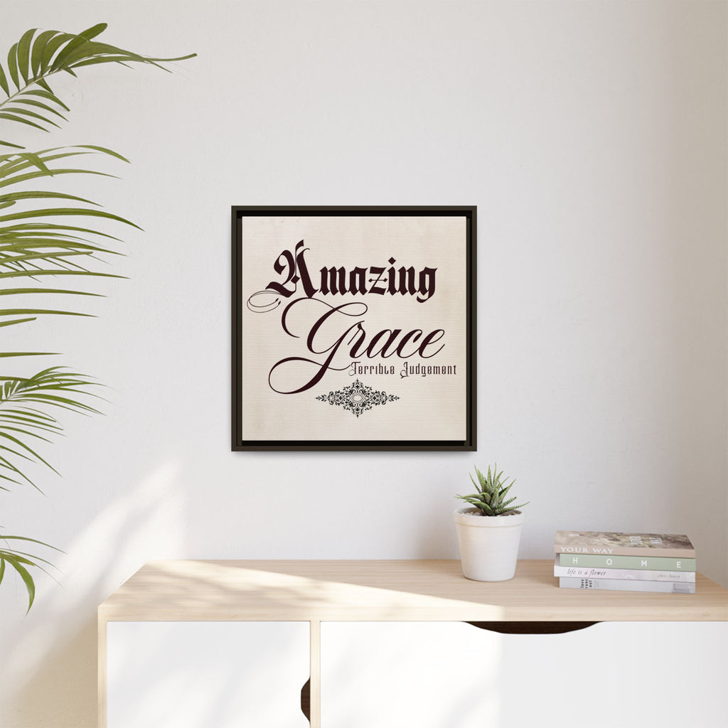 Amazing Grace™ — Framed Canvas Wall Art