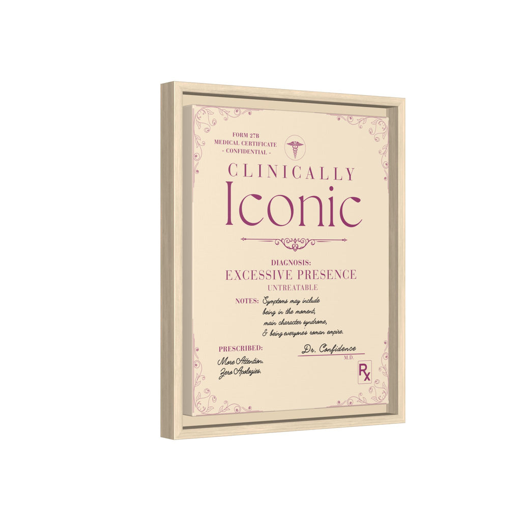 Clinically Iconic™ — Framed Wall Art