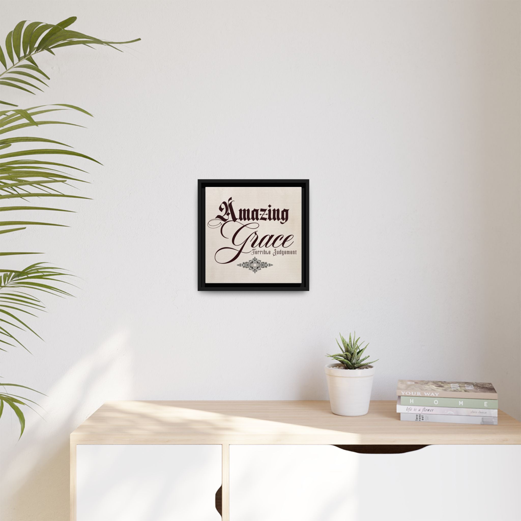 Amazing Grace™ — Framed Canvas Wall Art