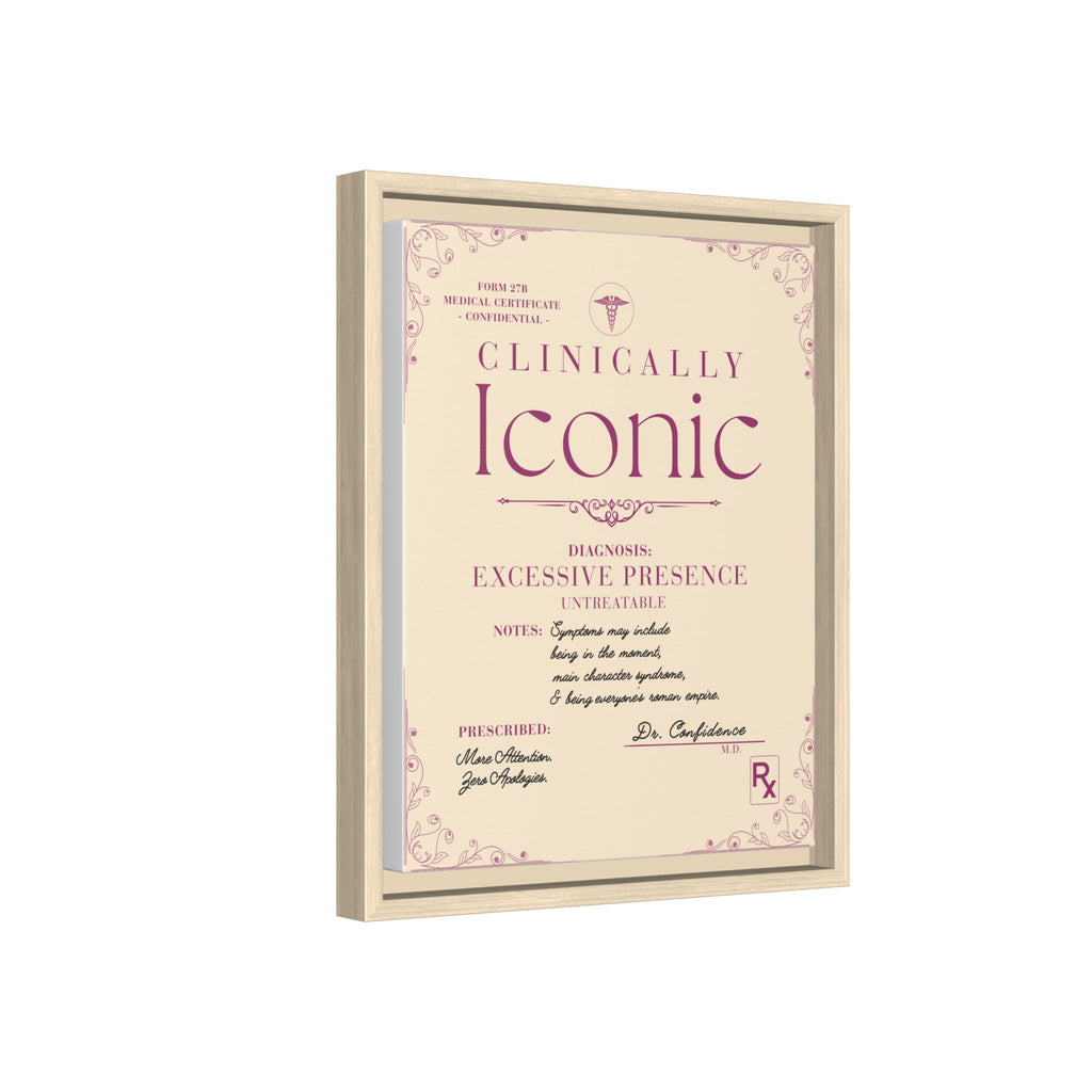 Clinically Iconic™ — Framed Wall Art