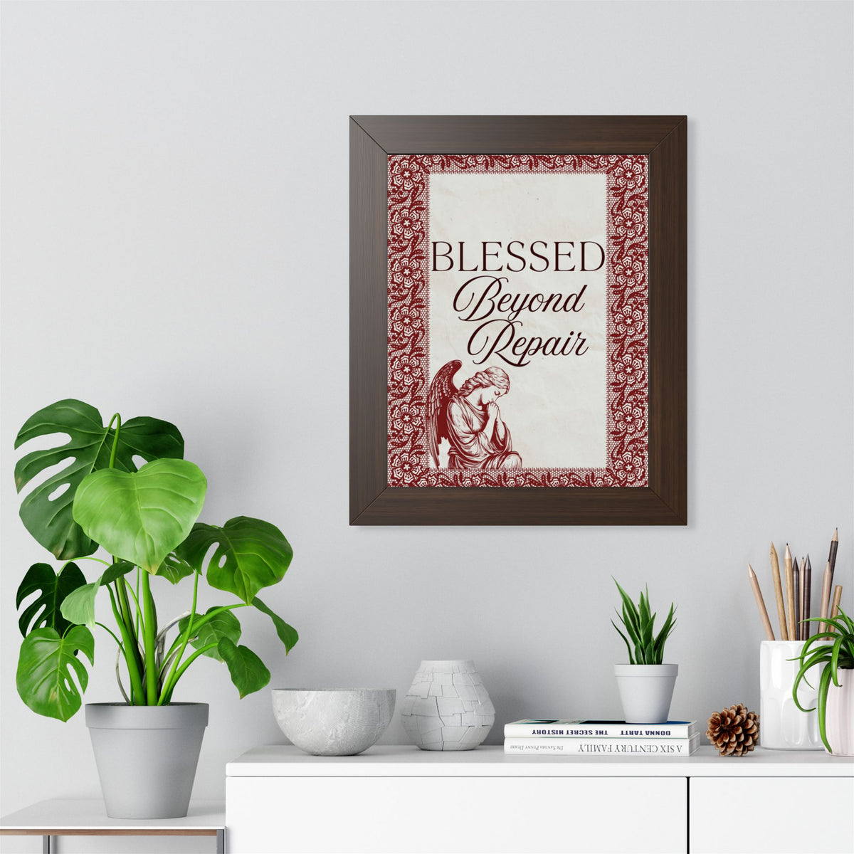 Blessed Beyond Repair™ — Framed Wall Art