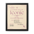 Clinically Iconic™ — Framed Wall Art